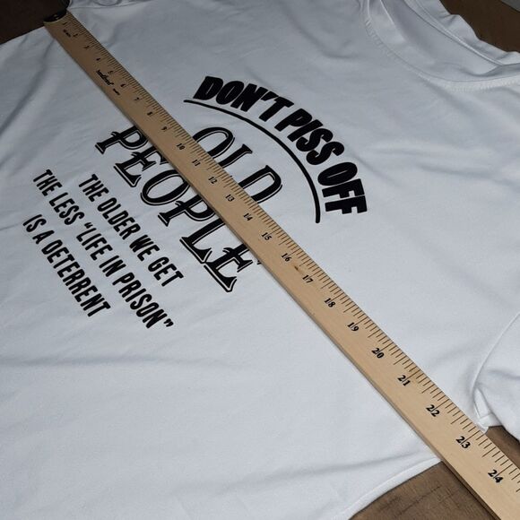 White Tee Shirt  NWOT - Picture 5 of 6